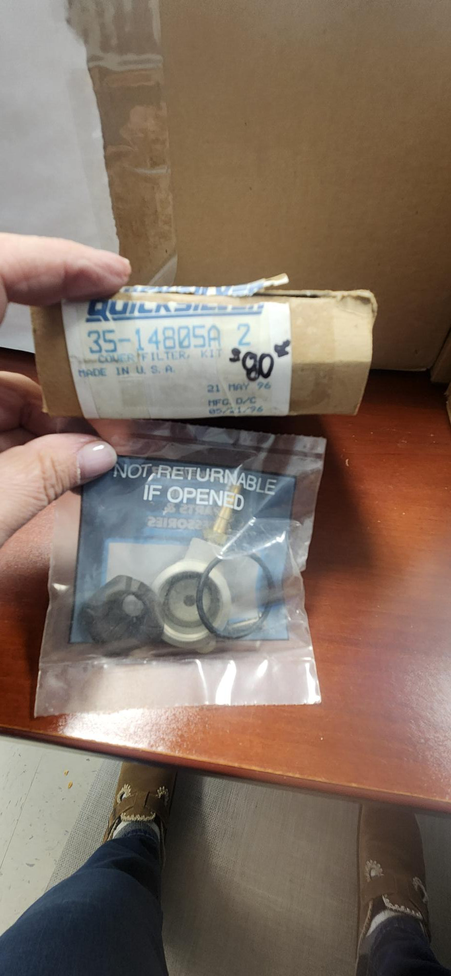 Cover FIlter, Kit - 35-14805A 2