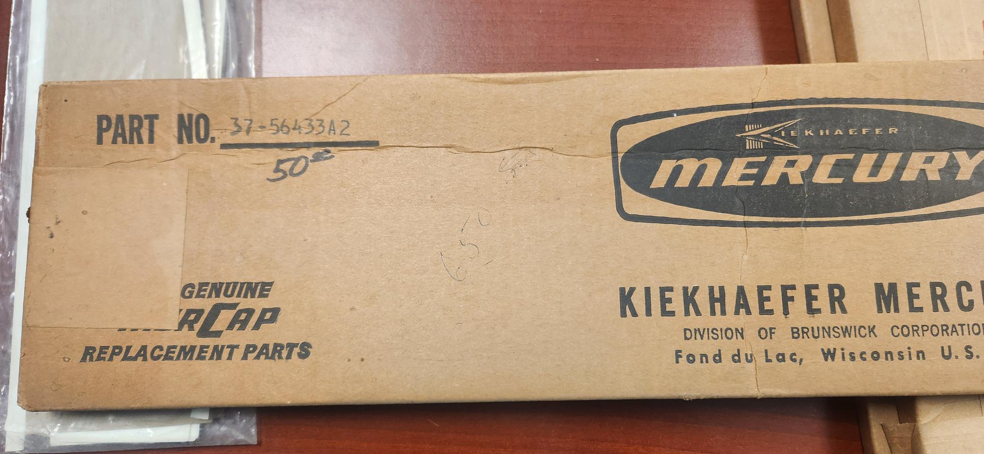 Mercury Decal Set - 37-56433A2