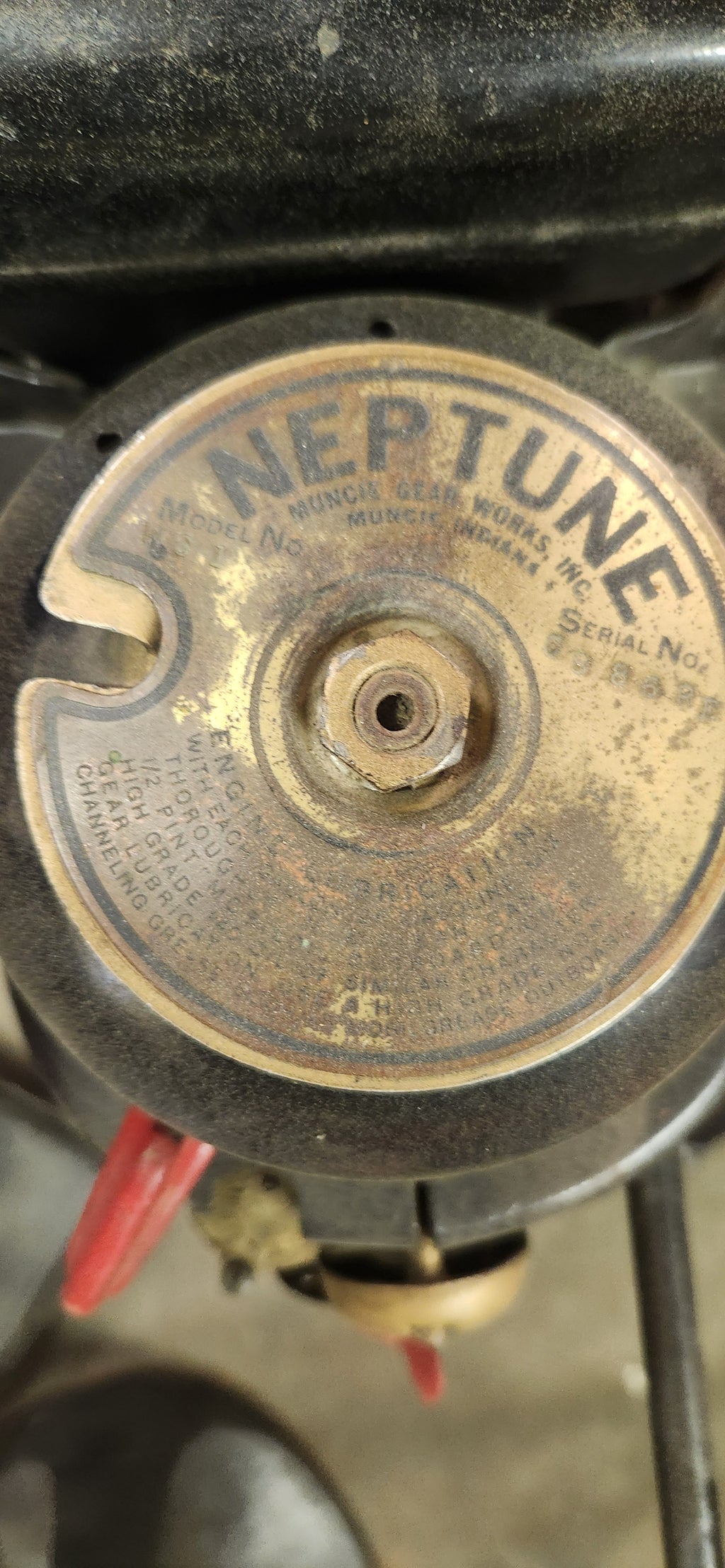 Neptune Outboard Model No. A A1