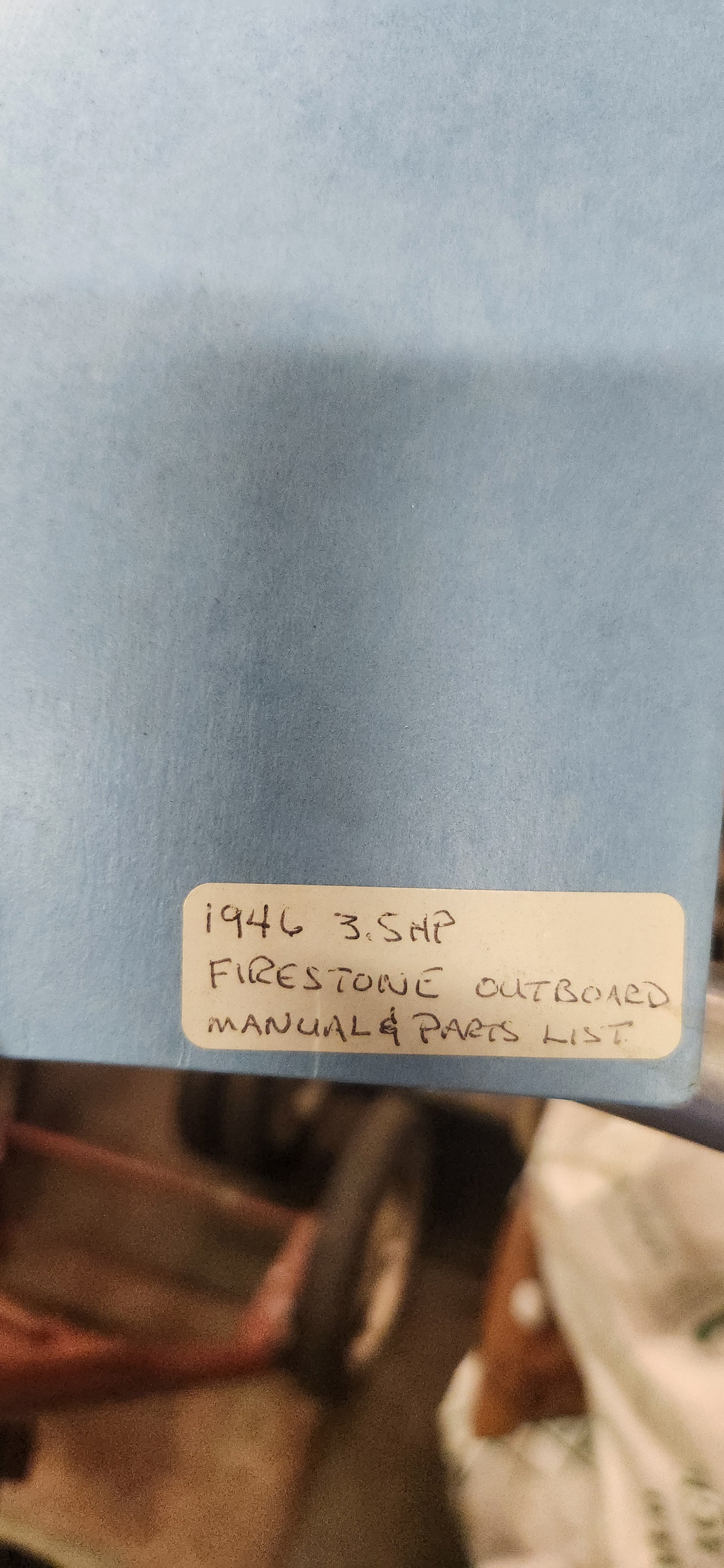 Firestone Outboard - 1946 3.5hp