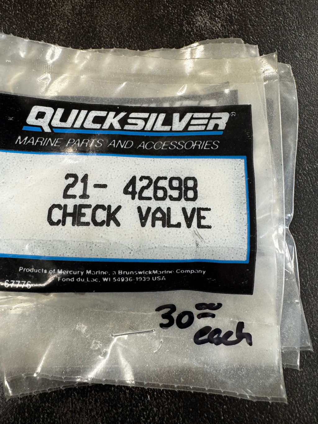 CHECK VALVE 21-42698