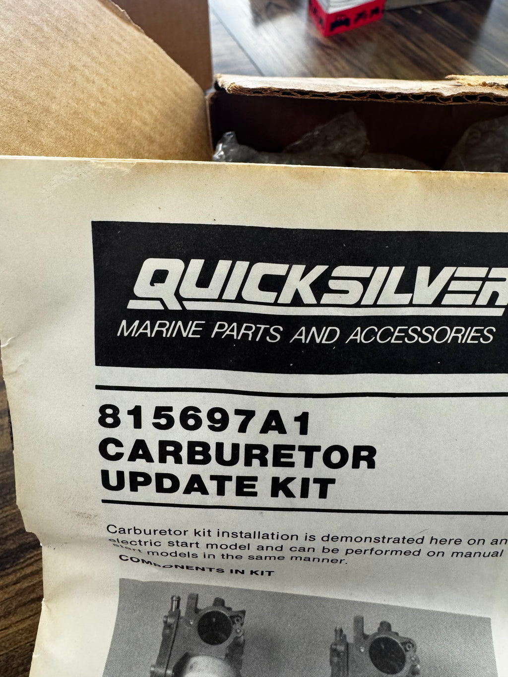 CARBURETOR UPDATE KIT 815697A1