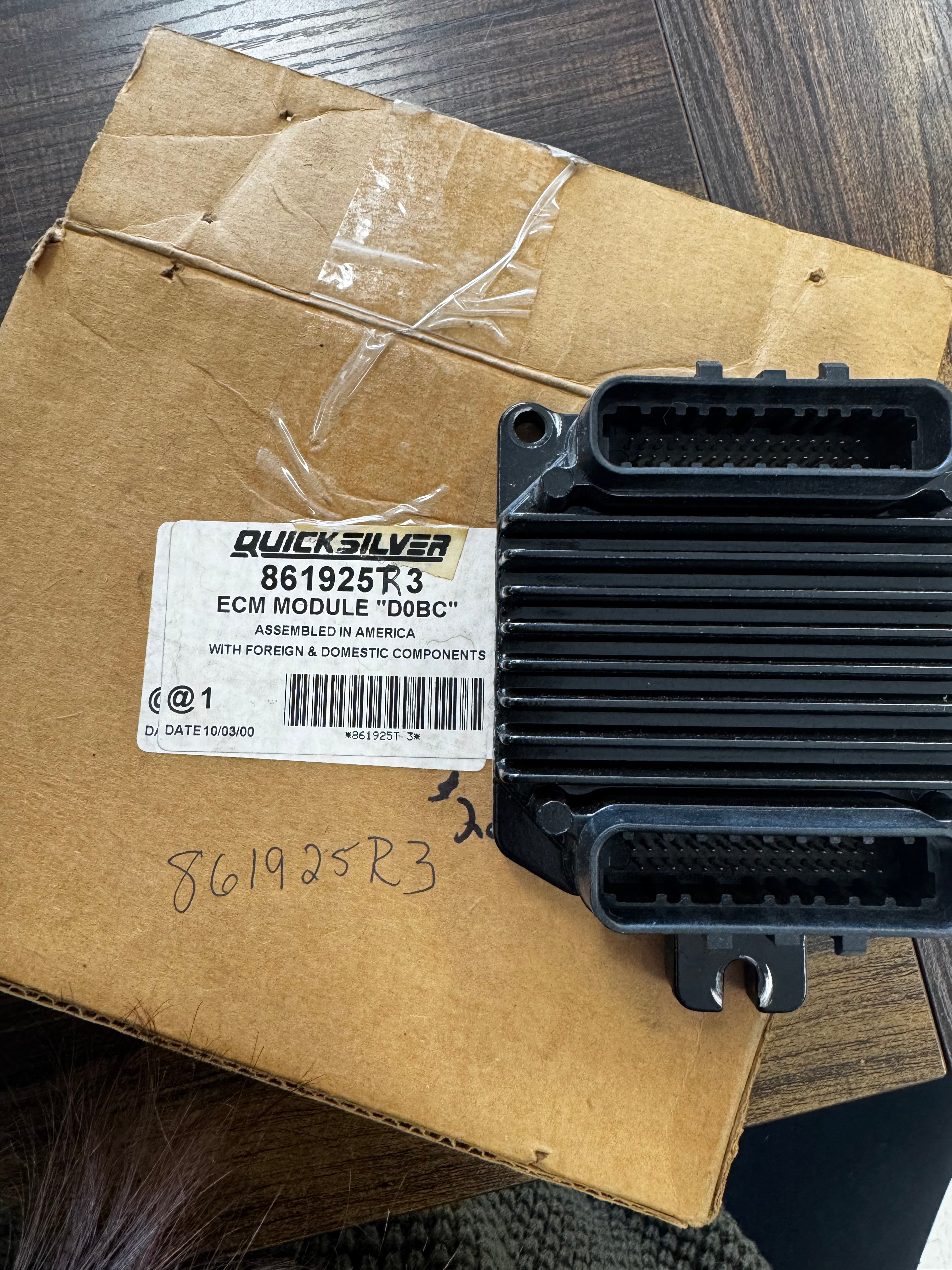 ECM MODULE "D0BC" 861925R3