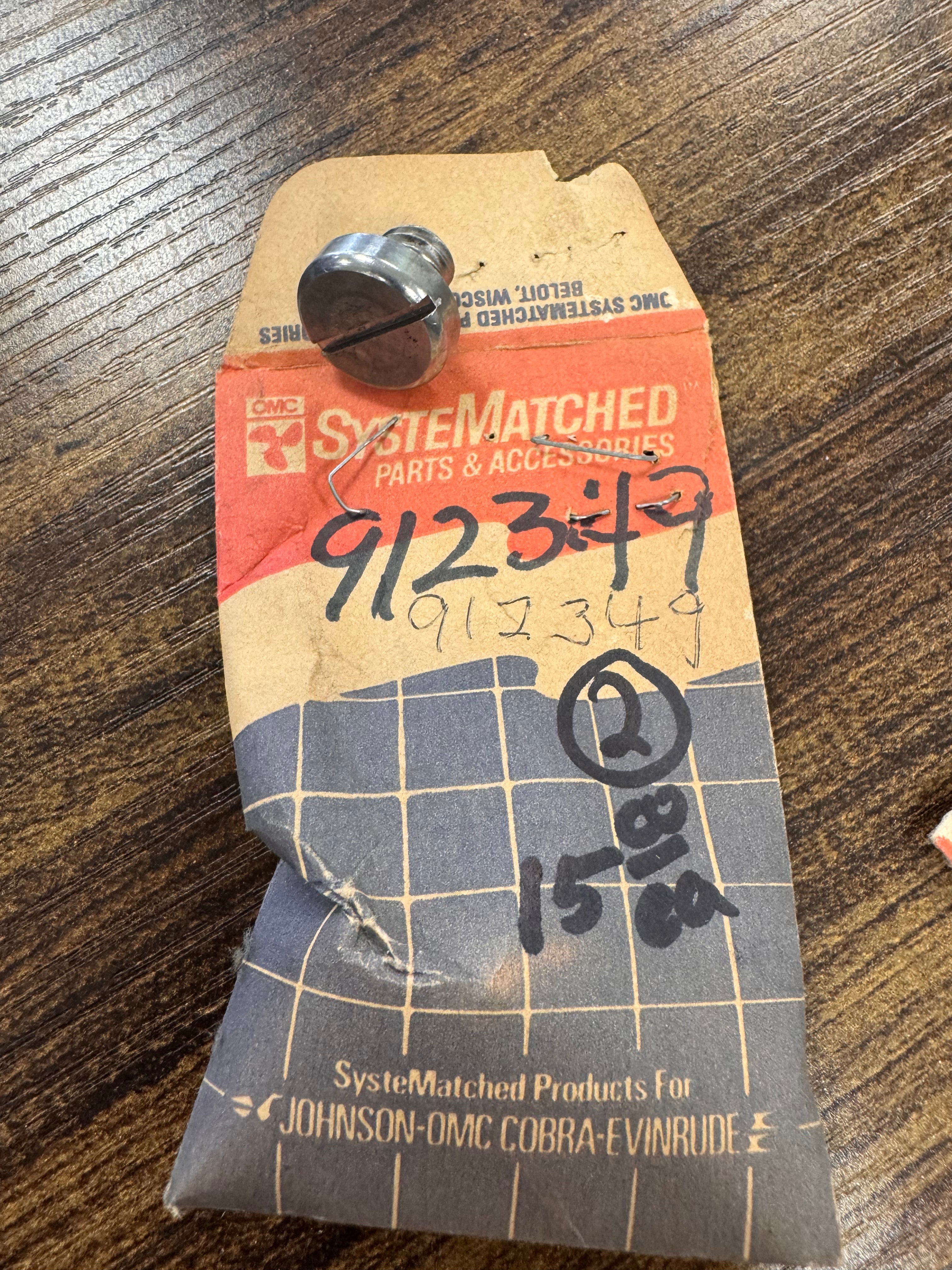 WATER PASSAGE PLUG 912349