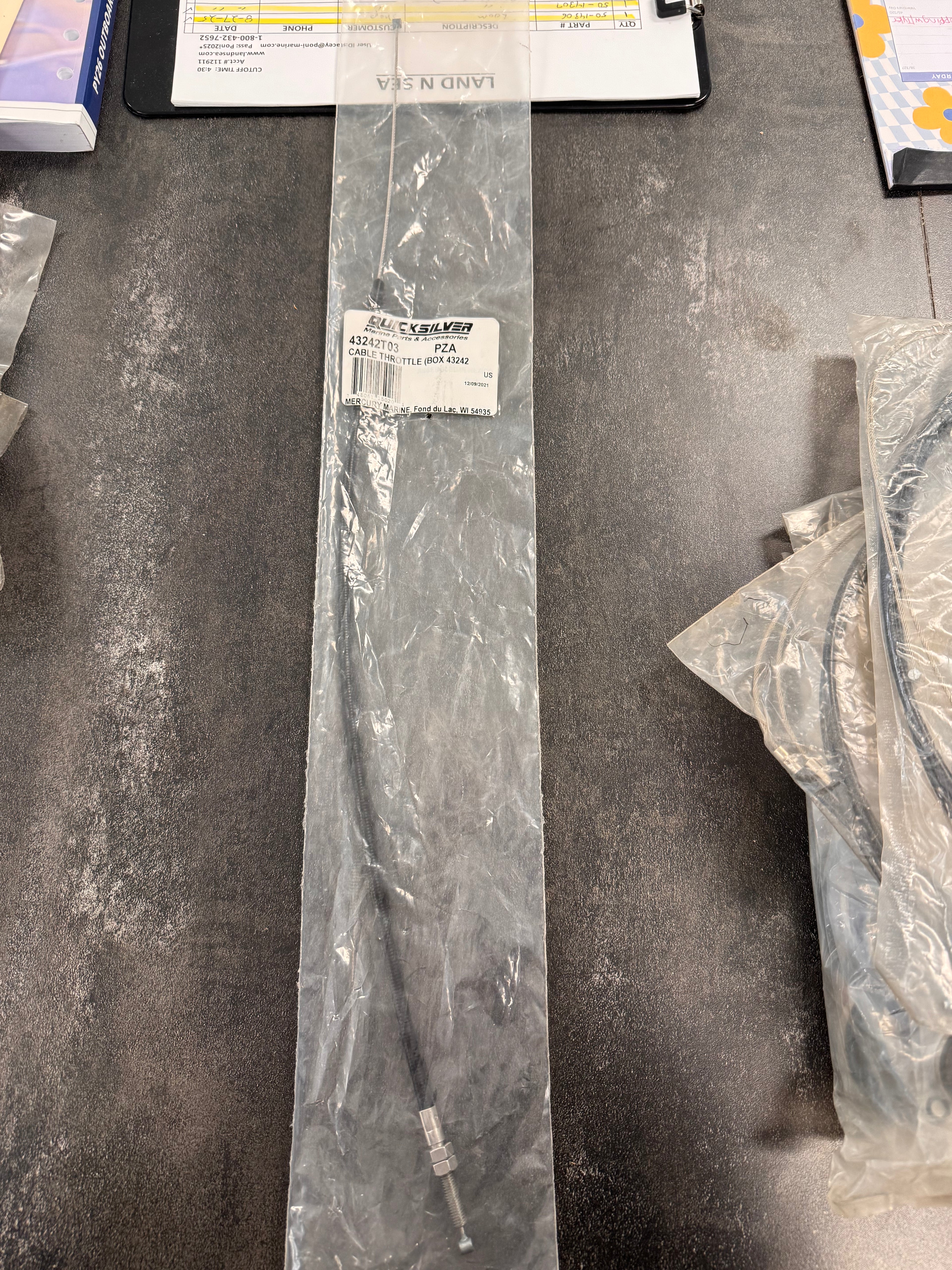 CABLE THROTTLE 43242T03