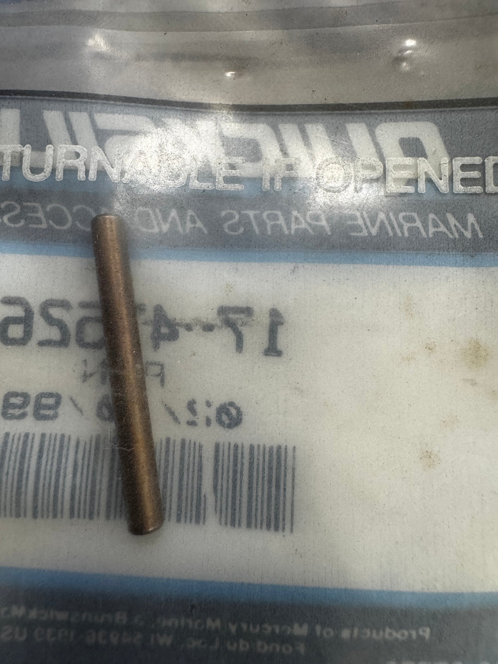 PIN LOCKING LEVER AND COVER- 17-47526