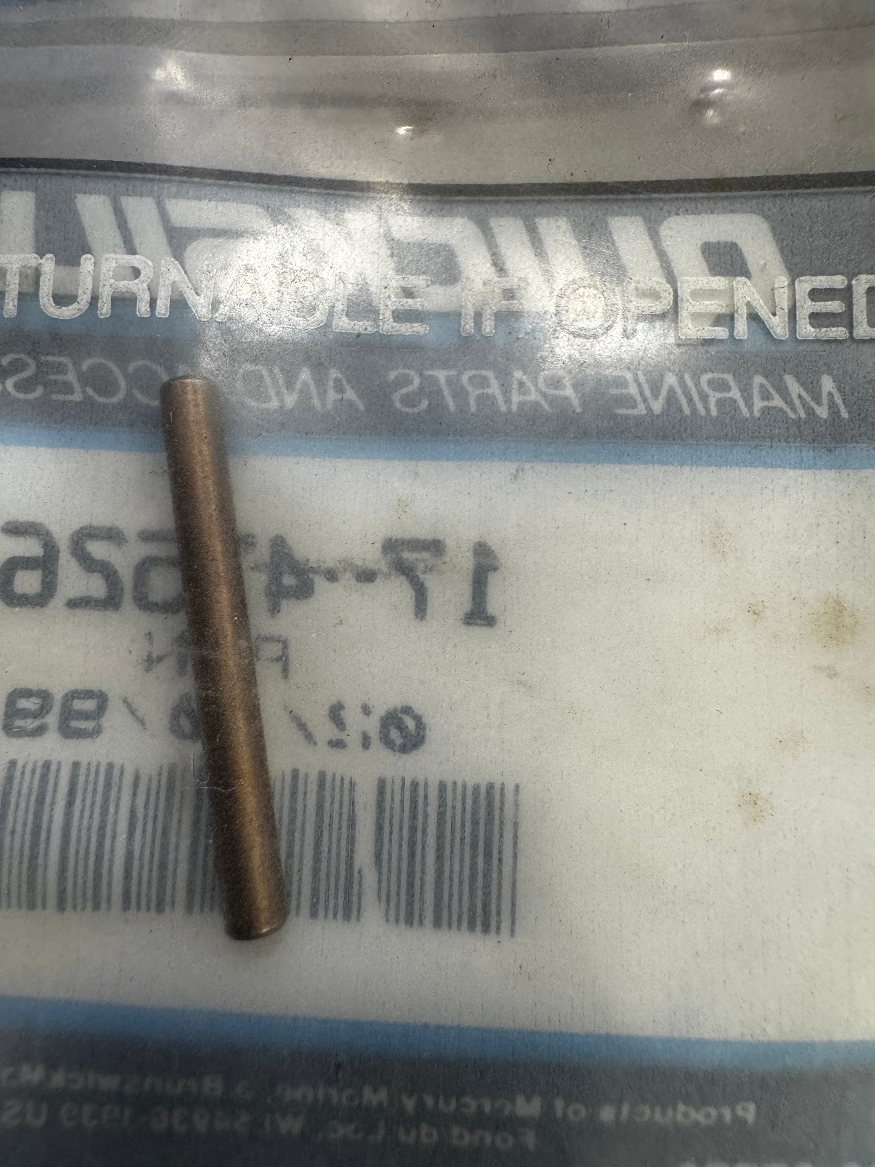 PIN LOCKING LEVER AND COVER- 17-47526