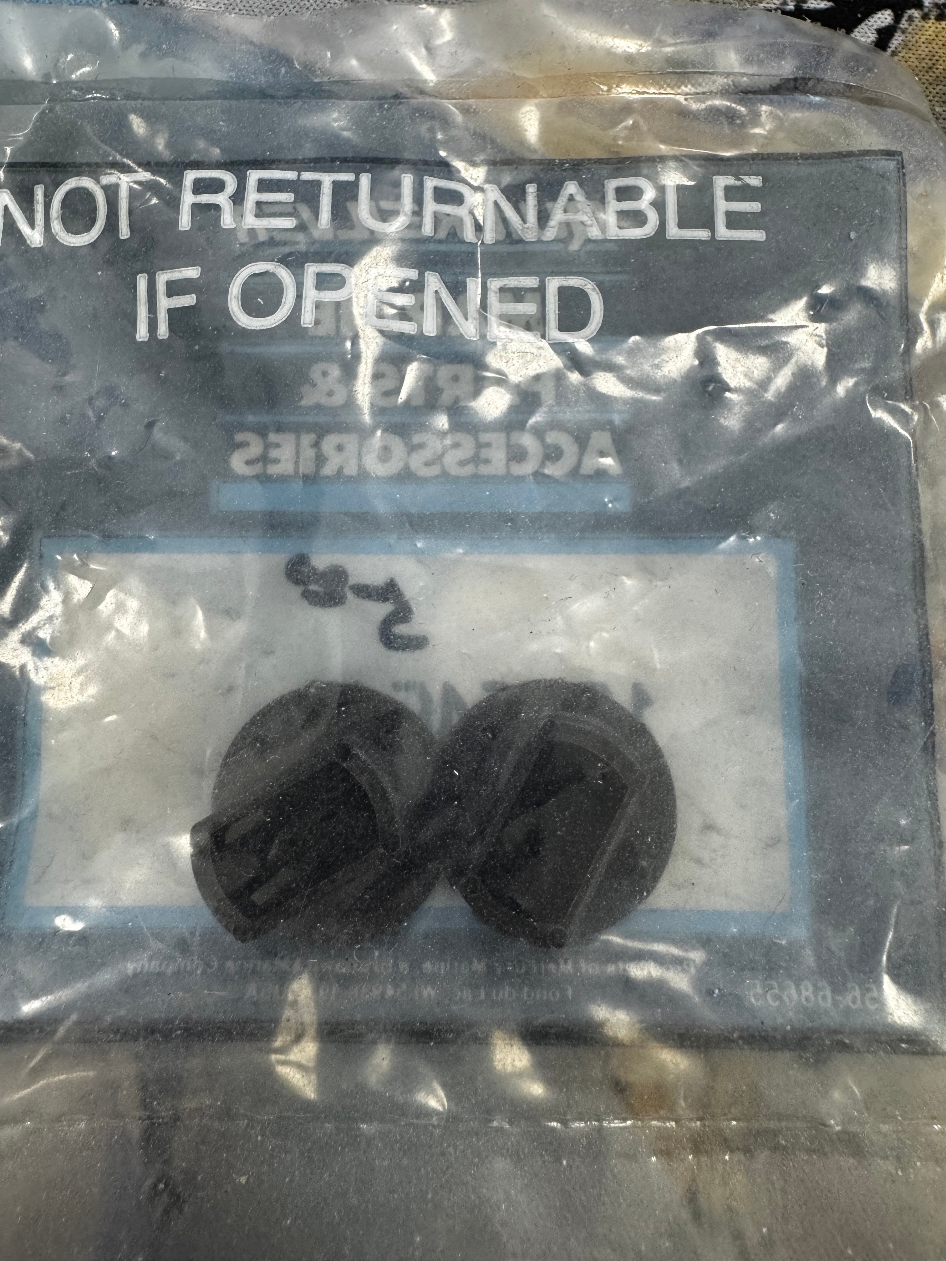 TRIM TAB SCREW HOLE PLUG 19-64649