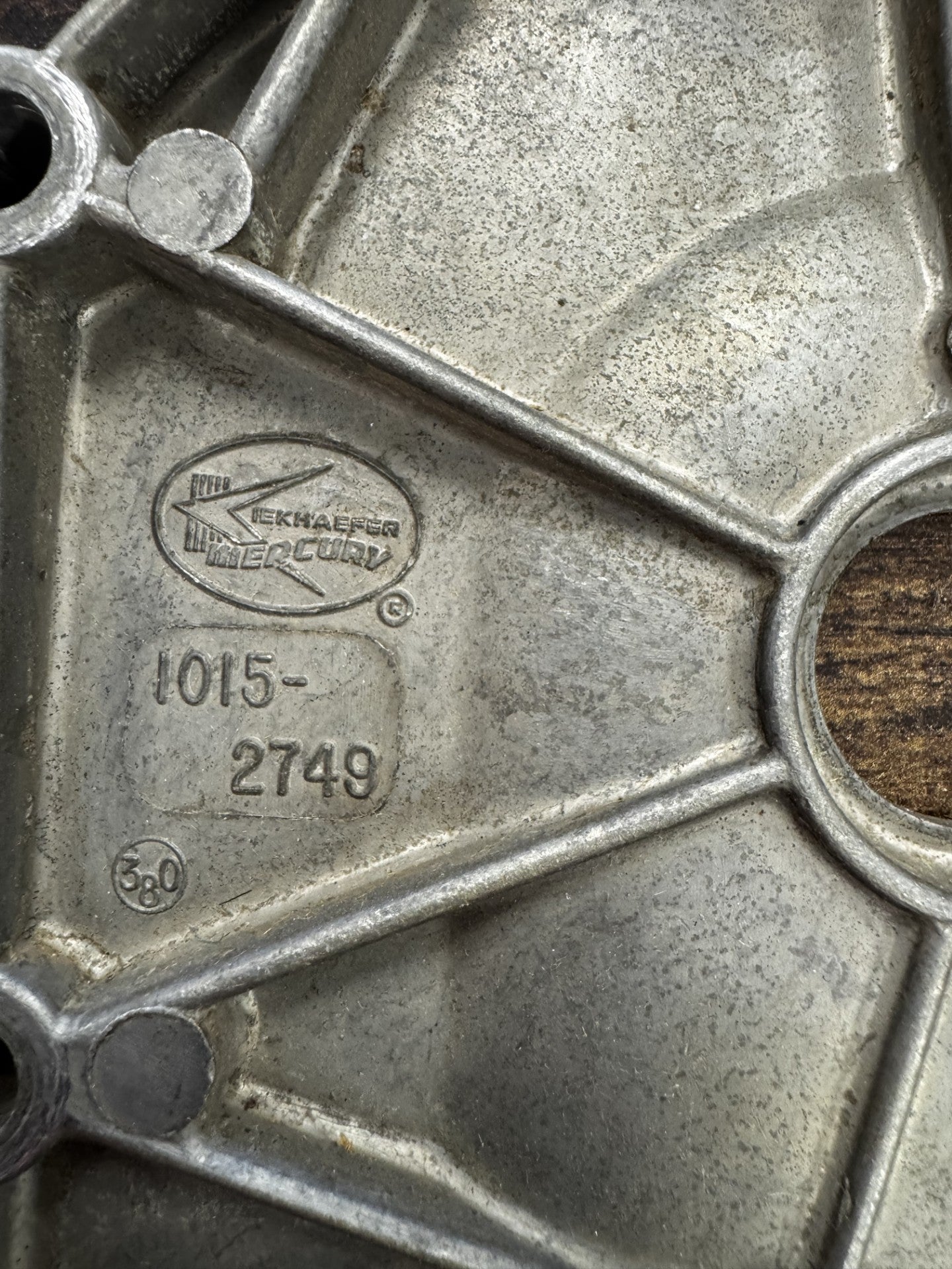 Mercury Kiekhafer 1015-2749 Cover