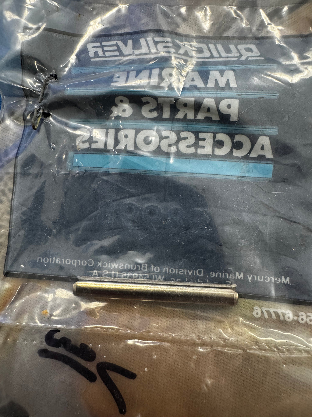 MERCURY ROLL PIN - 17-58998