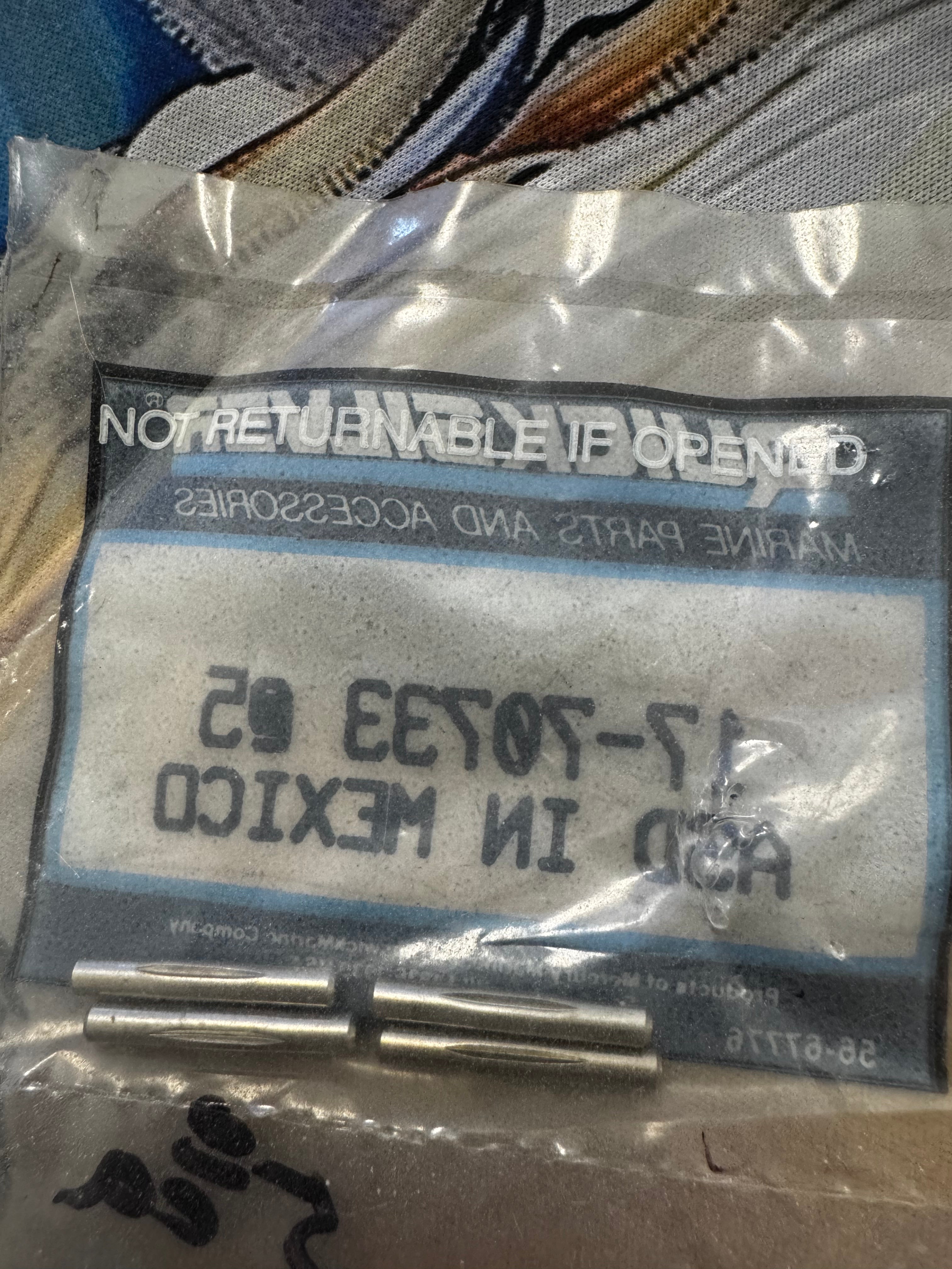 MERCURY SHEAR PIN - 17-70733